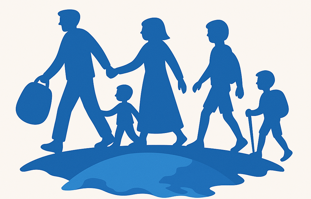 Who are refugees image